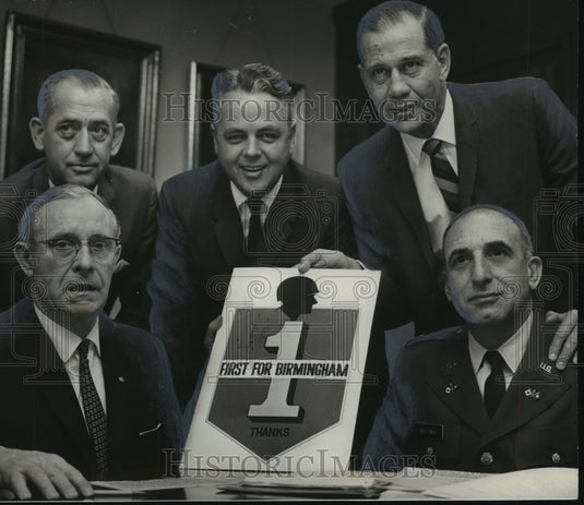 1965, Birmingham, Alabama Area Civic & Military Leaders - abno08911 - Historic Images