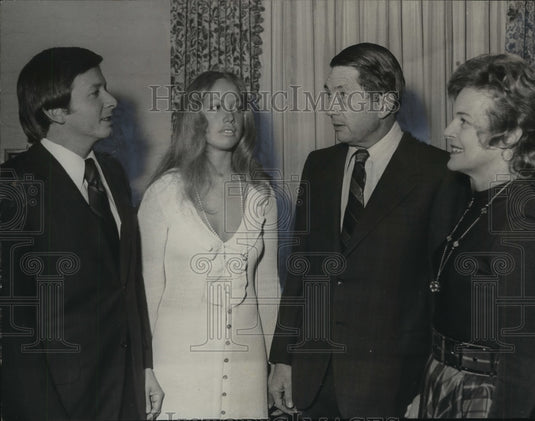 1972, Mr. & Mrs. Jim Waitzman, Dr. & Mrs. Tom Magruder, BCC party - Historic Images