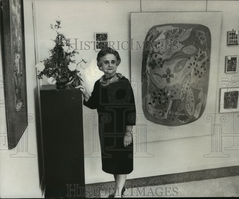 1967 Miss Frances Loeb, Art Gallery Owner - Historic Images