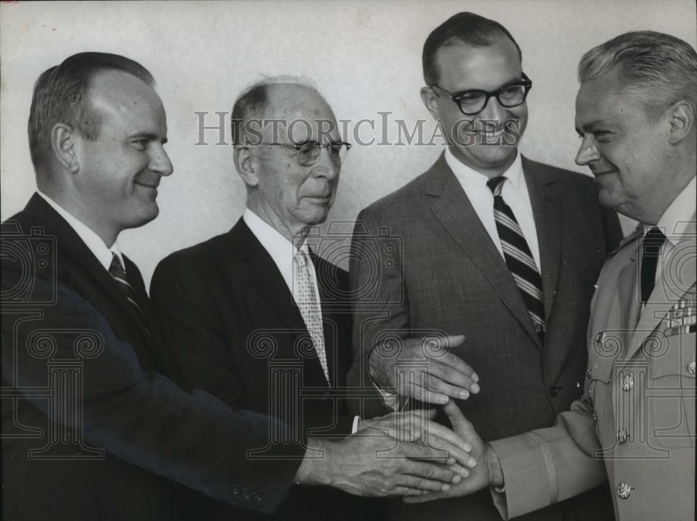 1965, Birmingham, Alabama, Leaders Welcome Fourth Corps Company - Historic Images