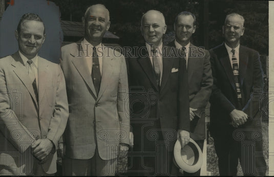 1956, Alabama Congressional Delegation with Housing Expert - Historic Images