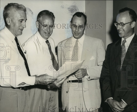 1955, Agricultural Officials at Water Resources Workshop - abno09195 - Historic Images