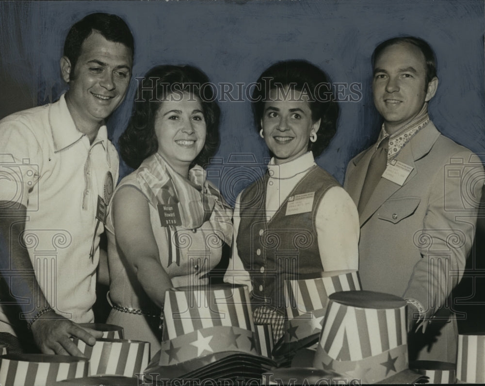 1972, Members of Young Bankers Section, Alabama Bankers Association - Historic Images