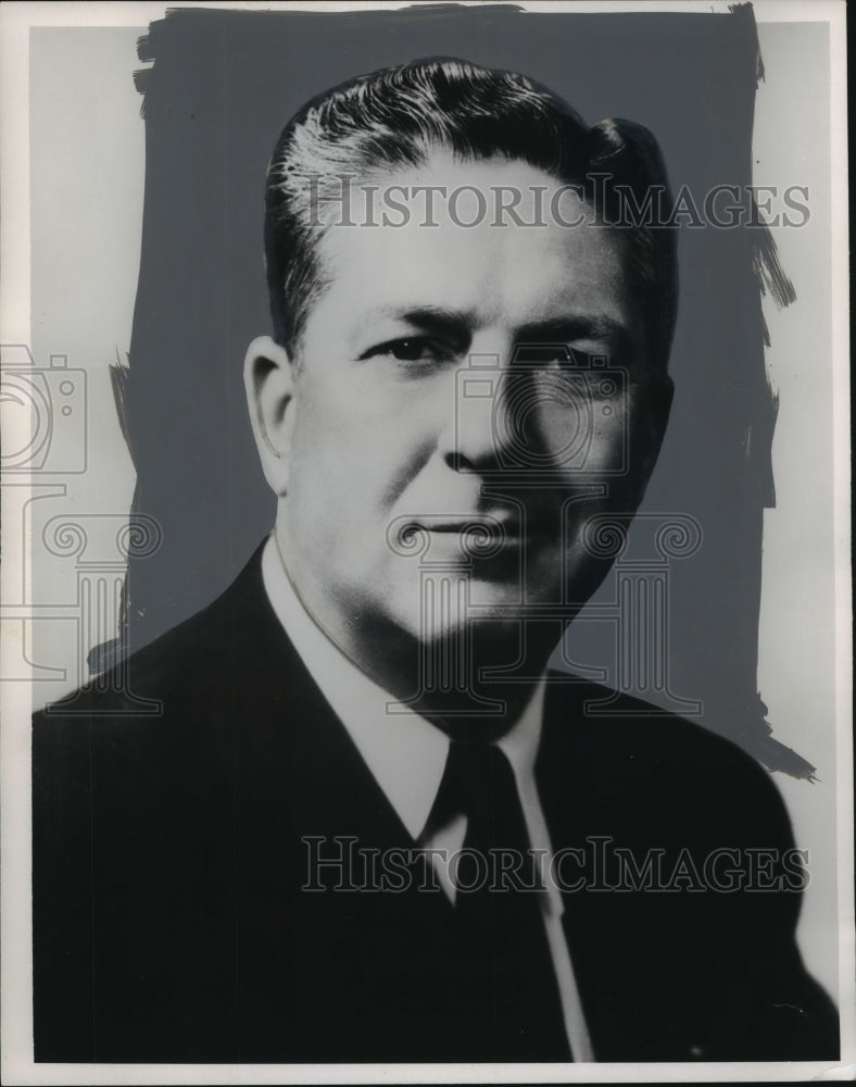 1968, Calvin D. Johnson, Remington Rand Executive, portrait - Historic Images