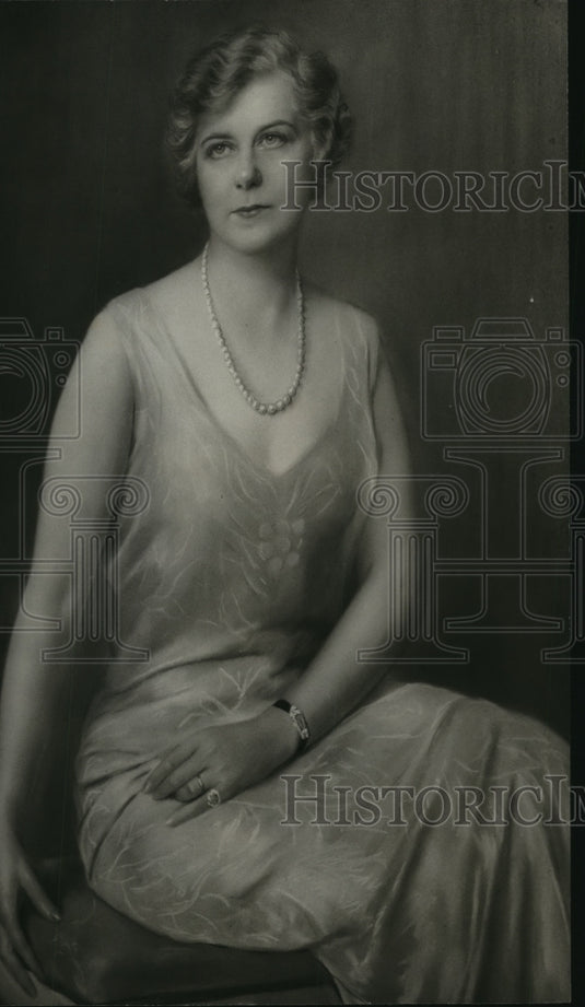 1957, Mrs. Crawford Johnson, Alabama children's hospital board - Historic Images