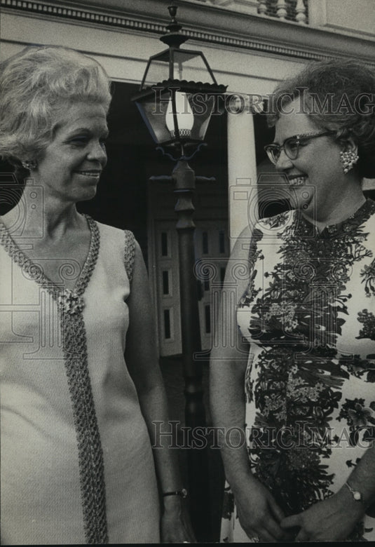 1973, Mrs. Maxine Lawley, President of Women's Junior Chamber - Historic Images