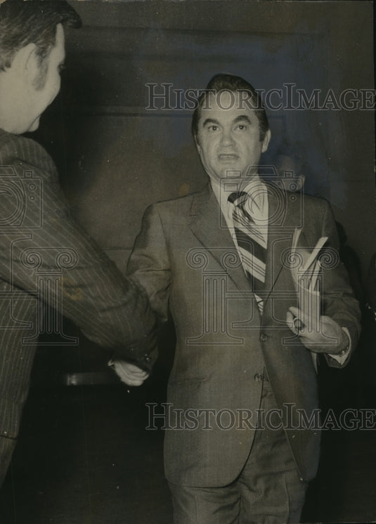 1971, George Wallace, Governor of Alabama, at Drug Alert '71 - Historic Images