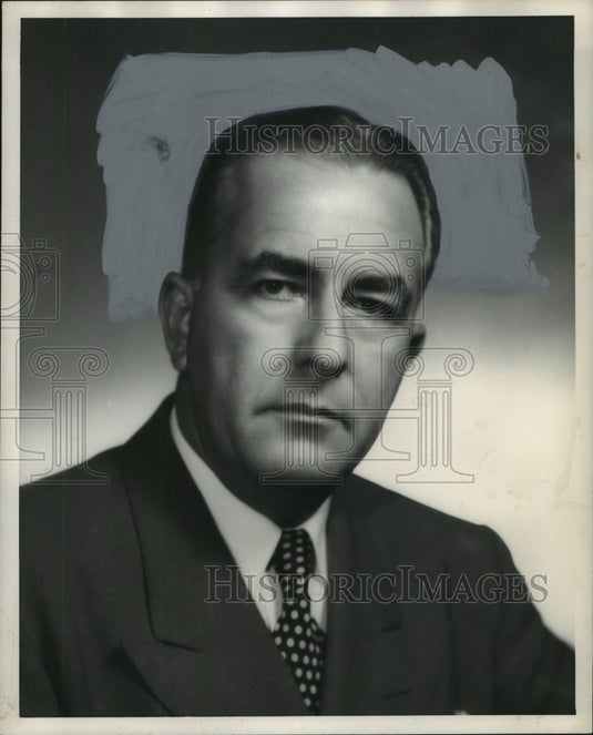 1957, H.N. Henry, Executive Vice President, Alabama Power Company - Historic Images