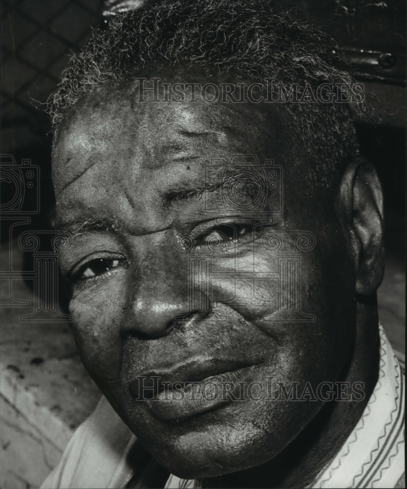 1979 Press Photo Willie Joe Wright, Bon Ton Shoe Repair, Birmingham - abno09519 - Historic Images