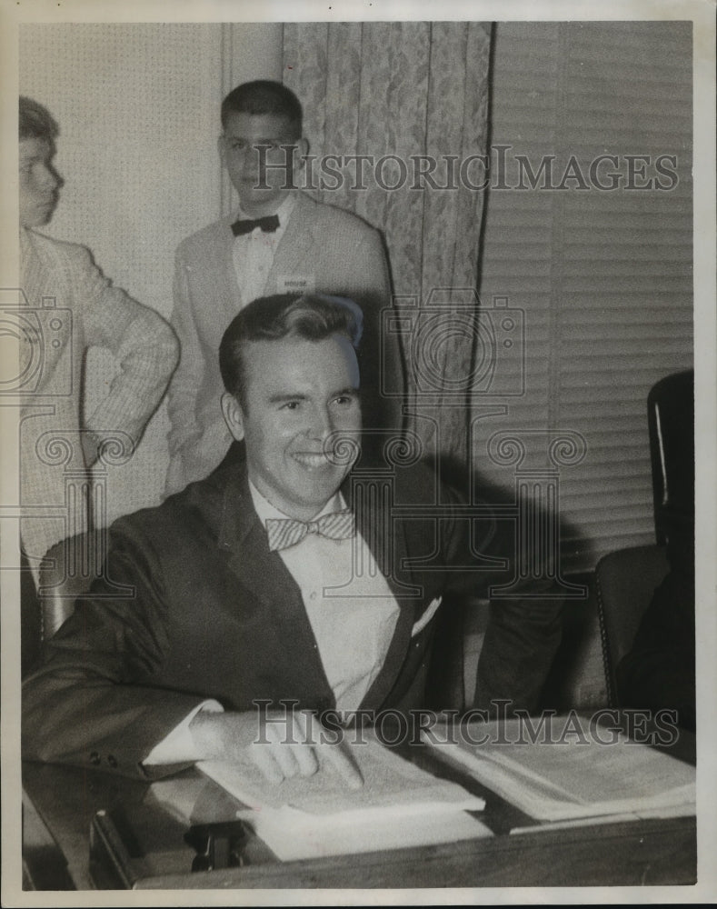 1959, Representative Bernard Cabiness, Alabama Politician - abno09538 - Historic Images