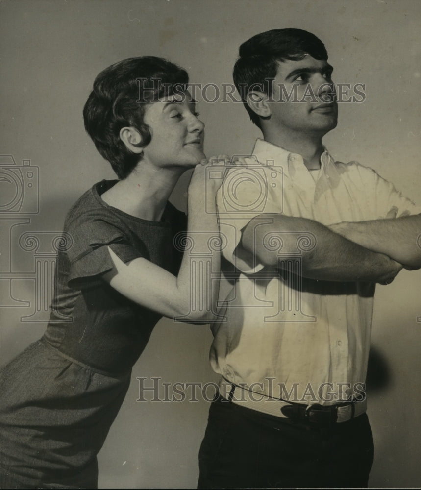 1965 Carole Cook, Sonny Helton in "Little Mary Sunshine" - Historic Images
