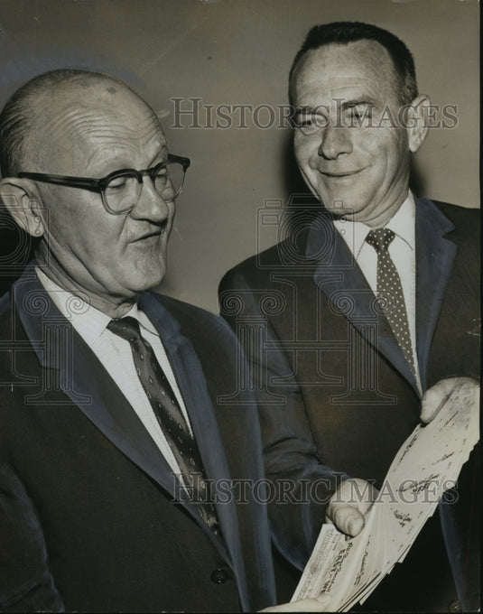 1959, JB Hill, Superintendent of Boys Industrial School, Gets Tickets - Historic Images