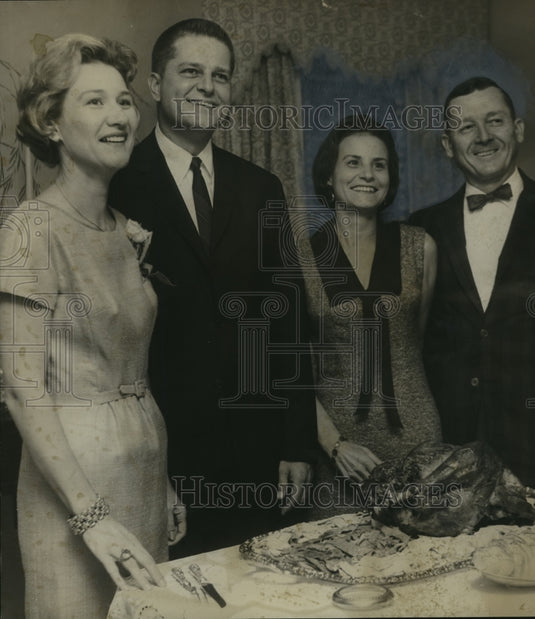1964, Faculty Wives Club of Medical College of Alabama Party - Historic Images