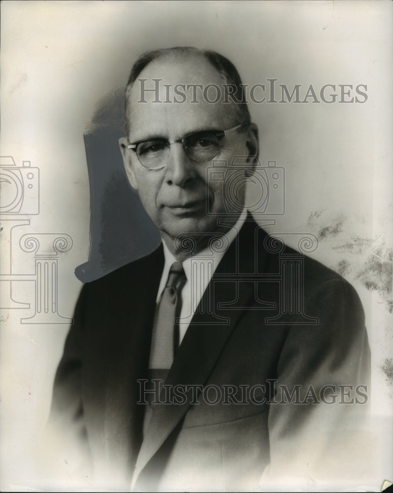 1960, Joseph N. Greene, Chairman of Alabama Gas Corporation, portrait - Historic Images