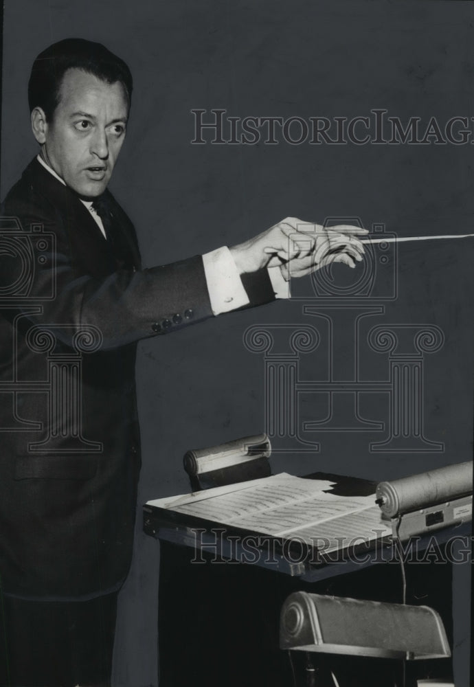 1965, Andrew Kormany, Choir director, Miles College - abno09702 - Historic Images