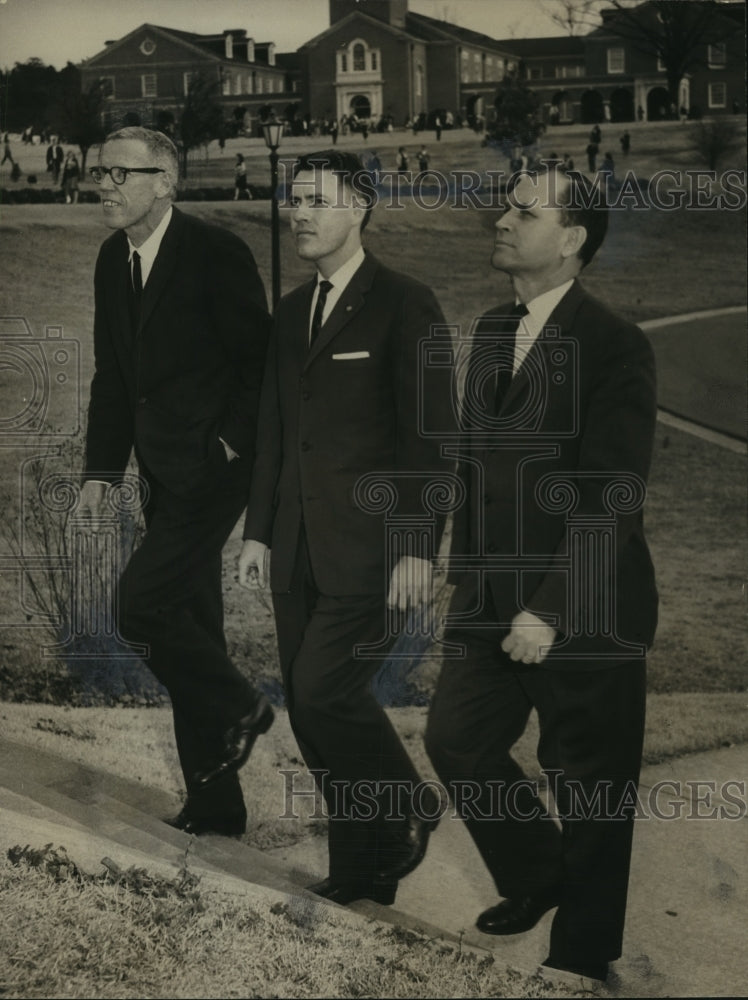 1965, Howard College Professionals Walking on Campus - abno09722 - Historic Images
