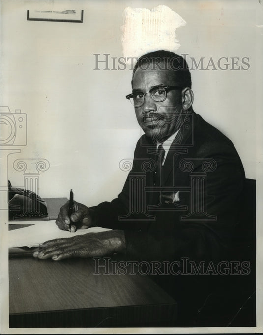 1970 Reverend Edward Gardner, Pres. Economic Opportunity, Birmingham - Historic Images