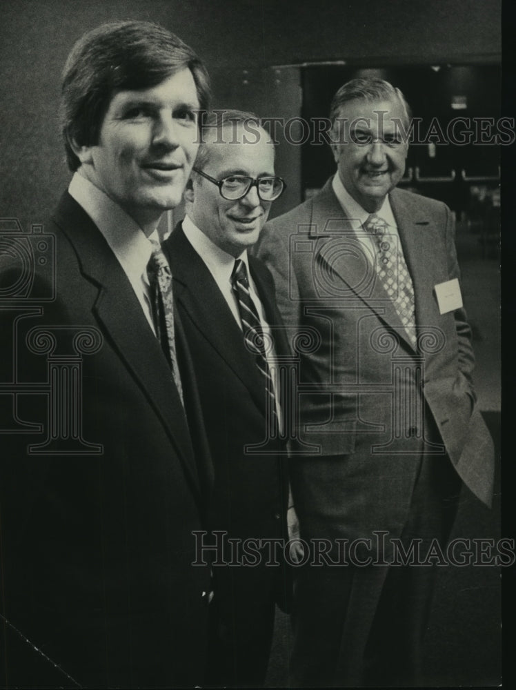 1978 Press Photo Attendees at University of Alabama Talk on Future of the South - Historic Images