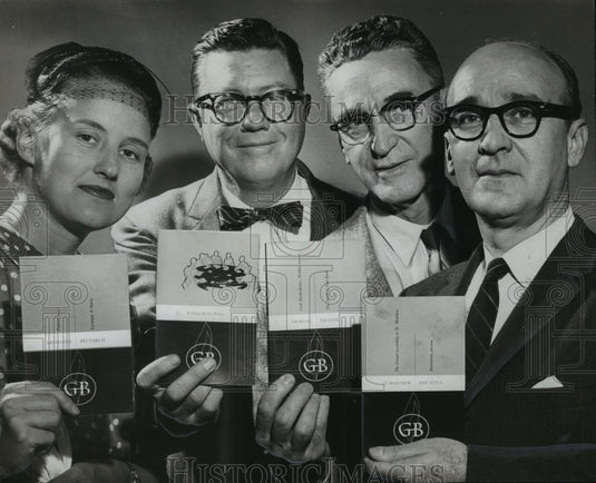 1959, "Great Books" Program Organizers at Birmingham Public Library - Historic Images