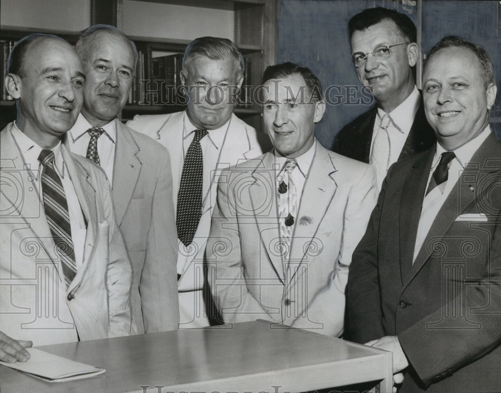 1955, Dedication Ceremonies at Ensley Branch Library, Alabama - Historic Images