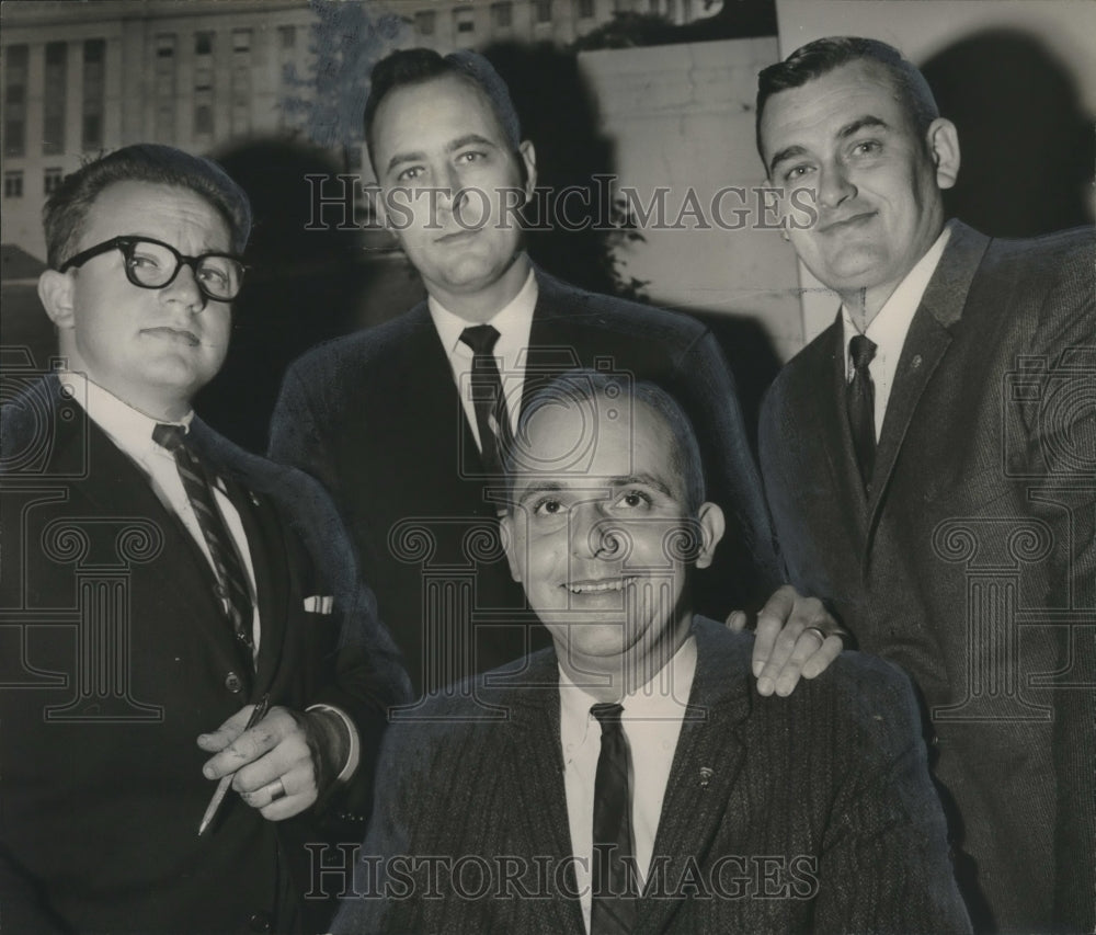 1964, Alabama Jaycee Members Plan Conference - abno10200 - Historic Images