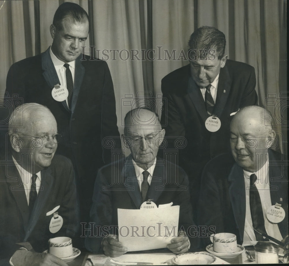 1960, Frank P. Samford &amp; others, Development Fund Drive, Alabama - Historic Images