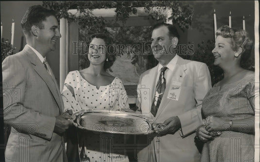 1953, Carl Wittichen Jr., Sanders Rowland, Essex House, Birmingham AL - Historic Images