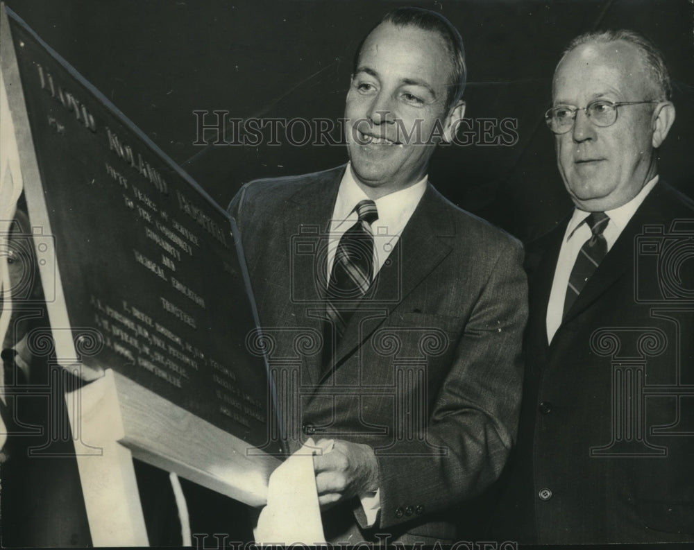 1969, Dr. E. Bryce Robinson Jr, Lloyd Noland Hospital, is Honored - Historic Images