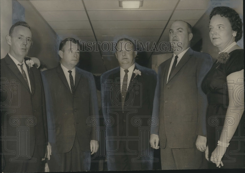 1962 Mr. & Mrs. Leonard Sterling Cullman Nursing Home Ribbon-Cutting - Historic Images