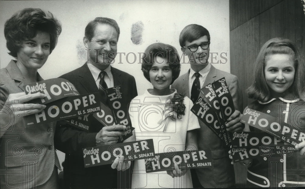 1968, Jefferson County Young Republicans for Candidate Perry Hooper - Historic Images