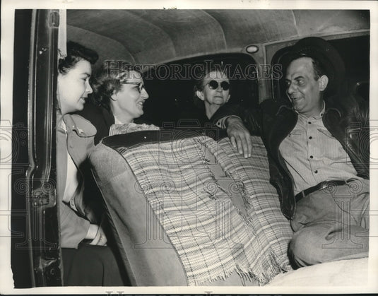 1952, Courtesy Cars help during transportation strikes in Birmingham - Historic Images