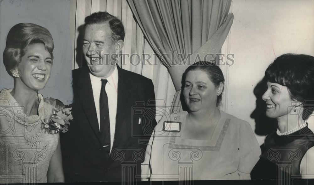 1965, Alabama Senator John Sparkman and AAUW Officials - abno10445 - Historic Images