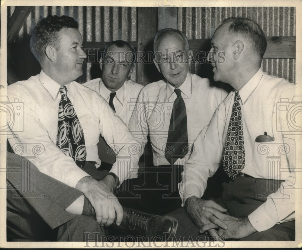 1948, Alabama Officials at Farmer's Home Administration Meeting - Historic Images