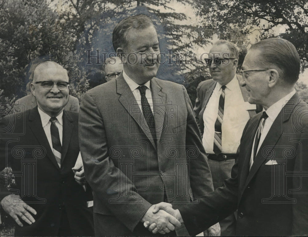 1965, Officials at North Alabama Conference of the Methodist Church - Historic Images