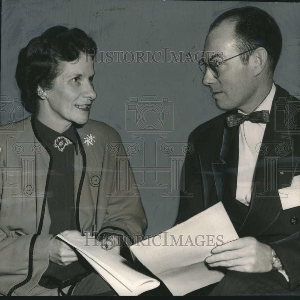 1953, Alabama Educator&#39;s Association Officials Discuss Plans - Historic Images