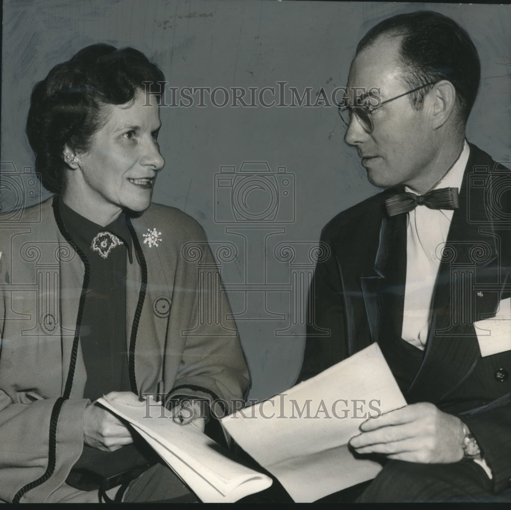 1953, Alabama Educator's Association Officials Discuss Plans - Historic Images