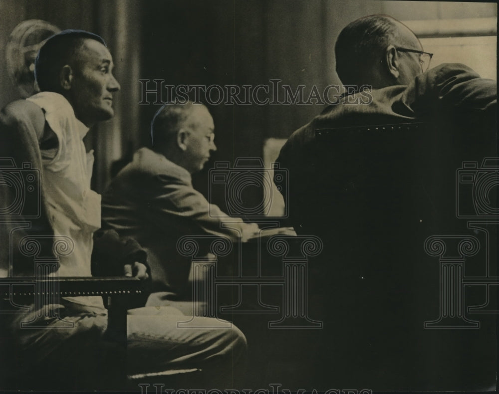 1956, George Sanders murder trial, Jefferson, Alabama - abno10556 - Historic Images