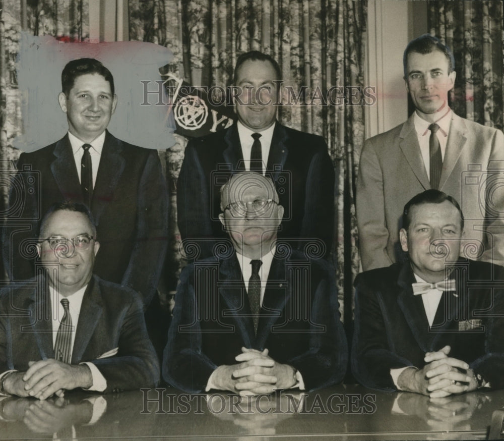 1960, O.G. Thomas &amp; Board of directors, Bessemer Alabama YMCA - Historic Images