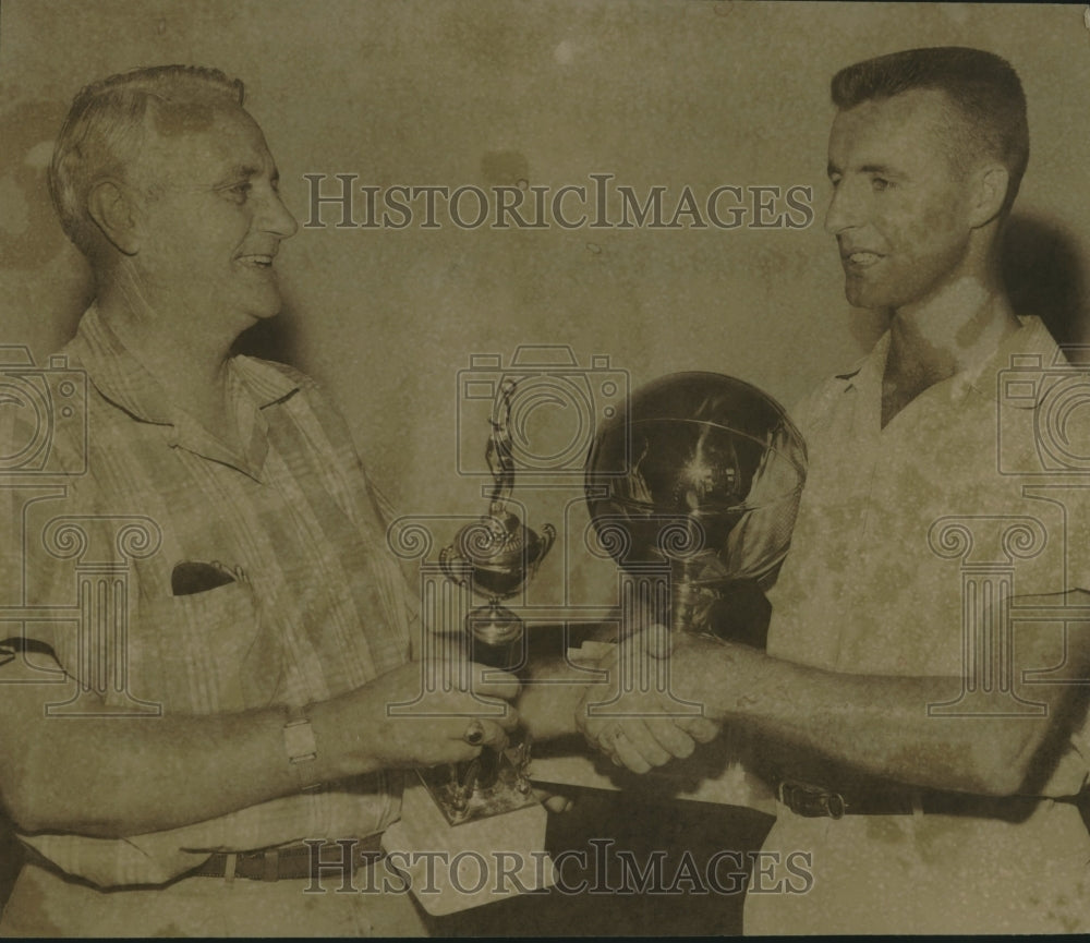 1957, Falkville, Alabama School Principal and Basketball Coach - Historic Images