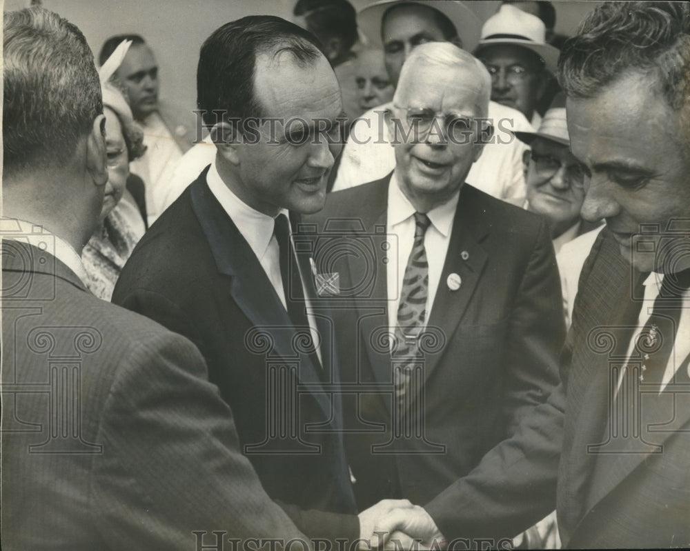 1958 Alabama Gubernatorial Candidate John Patterson in Birmingham - Historic Images