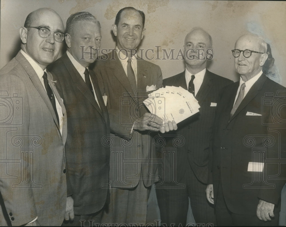 1962, Birmingham-Southern College Officials Begin Fundraiser - Historic Images