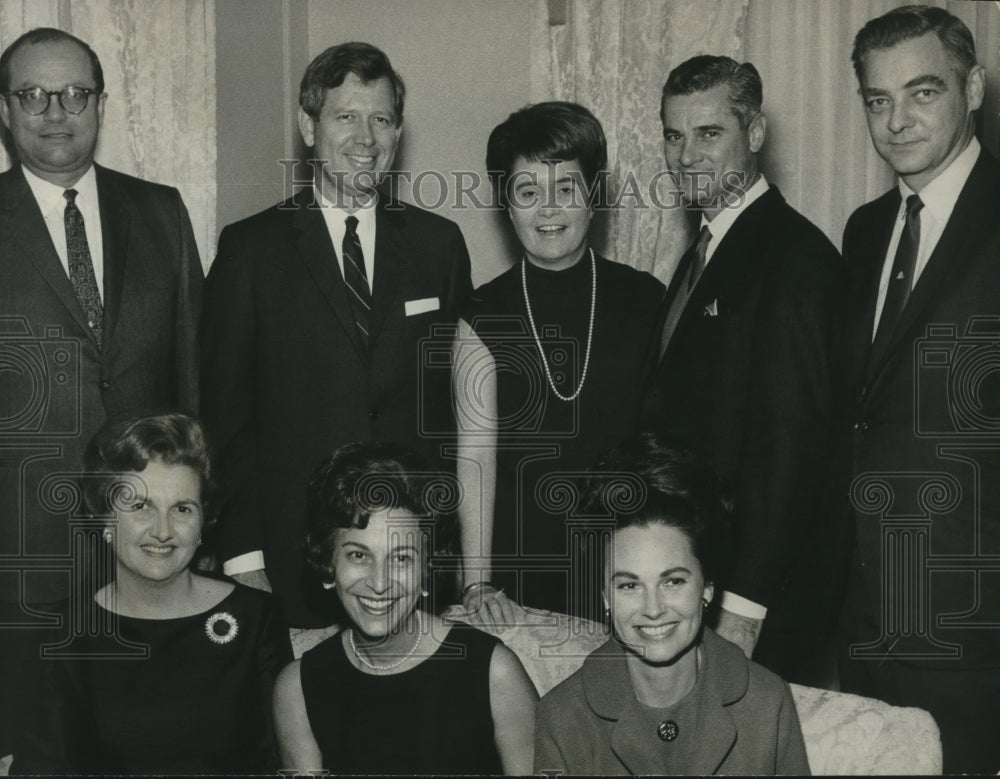 1967, Dr. &amp; Mrs. H. M. Pewitt &amp; Mrs. &amp; Mrs. John Hatch, Honor Guests - Historic Images