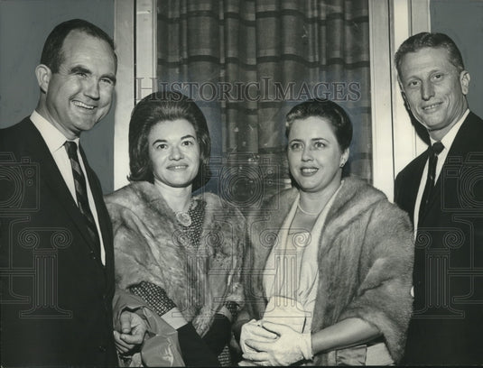 1964, Gov. & Mrs. John Patterson & others, banquet, Birmingham, AL - Historic Images