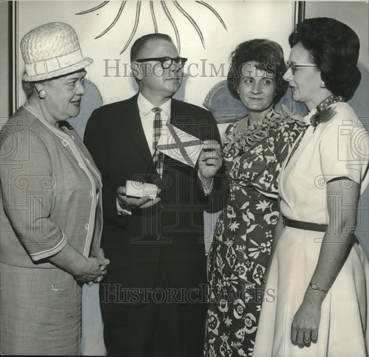 1965, Dr. Ralph Tanner, Birmingham Southern College History Professor - Historic Images