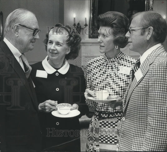 1974, Members & Wives, Birmingham-Southern College Board of Trustees - Historic Images