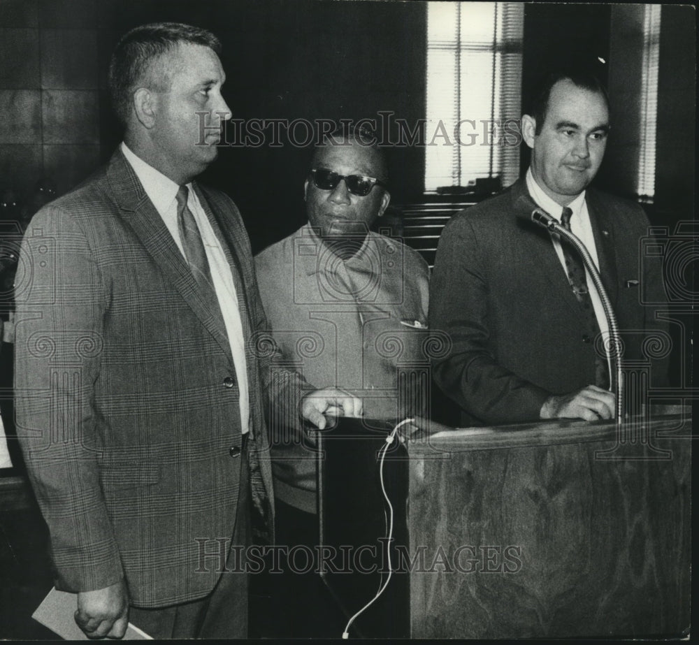 1969, Capt. James Parsons and others, license revocation hearing - Historic Images