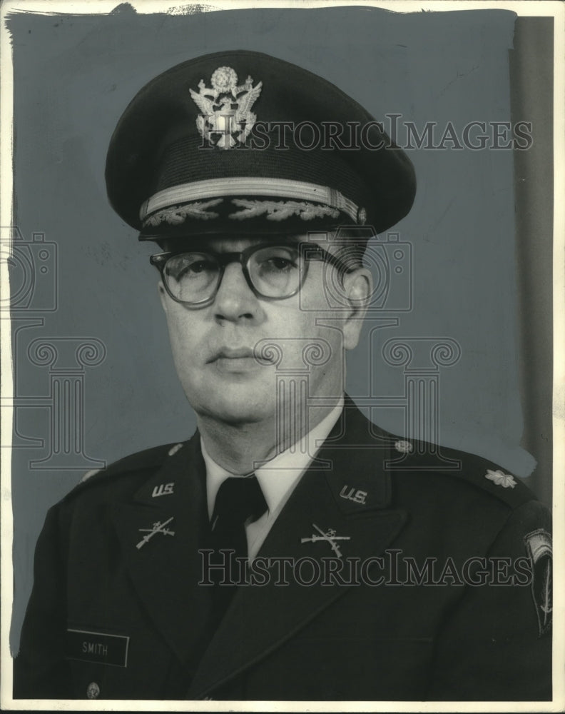 1967, Lieutenant Colonel Claude J. Smith portrait in uniform - Historic Images