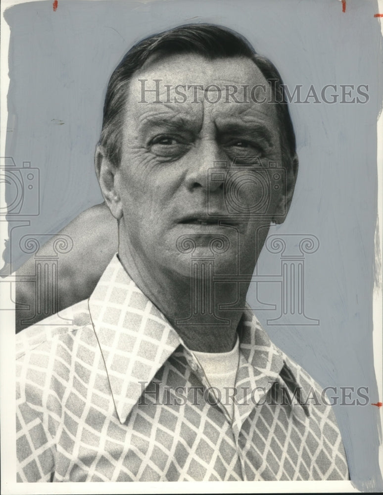 1974, Harry Townes, Actor, NBC-Television, &quot;Sierra&quot; - abno11078 - Historic Images