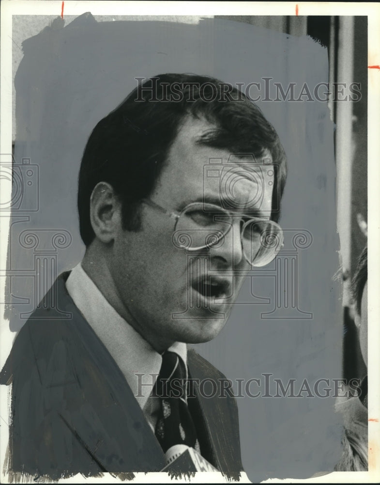 1980 Press Photo Donald Stewart, Democratic United States Senator - abno11129 - Historic Images