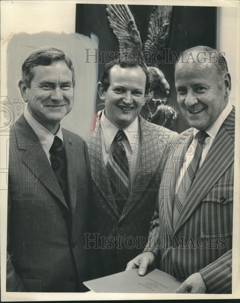 1971, Henry Steagal, Charles Smith, Dr. Harry Philpott - abno11163 - Historic Images